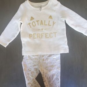 Carters | Sweatshirt and Legging Set | 12m